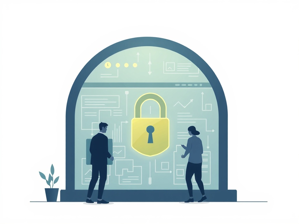 Security lock and digital wallet interface
